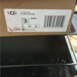 UGG Pink Glitter Slides